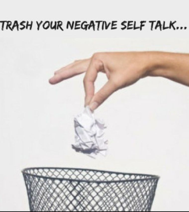 trash your nrgative word or talk