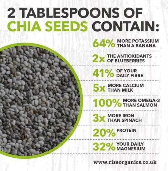 chia seeds vitamins & minerals