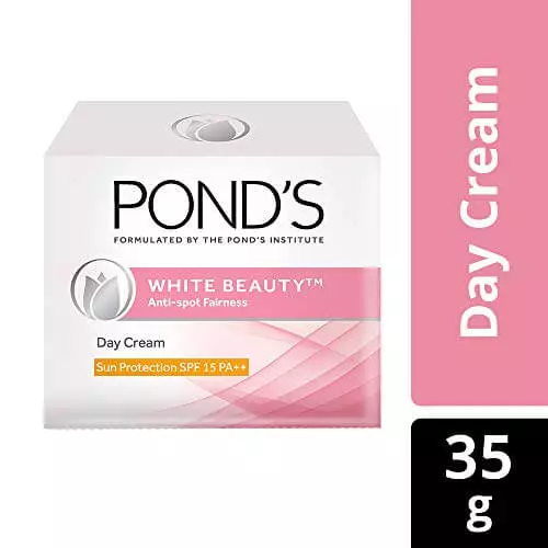 6. पॉन्डस व्हाइट ब्यूटी एंटी स्पॉट फेयरनेस क्रीम(POND’S White Beauty Anti-Spot Fairness Day Cream)